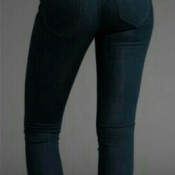 Rock Revival Dark Blue Skinny Jeans Size 27 - Picture 3 of 8